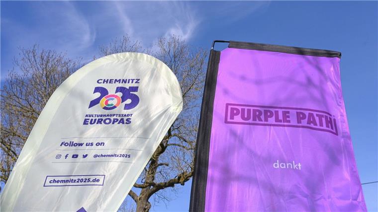 Chemnitz: Neues Kunstwerk am Skulpturenweg „Purple Path“ Der Kunst- und Skulpturenweg Purple Path verbindet die Orte in der Kulturhauptstadt und Region Chemnitz.