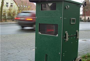 Der Landkreis blitzt in dieser Woche unter anderem in der Blexersander Straße.