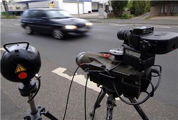 Der Landkreis misst das Tempo der Verkehrsteilnehmer.