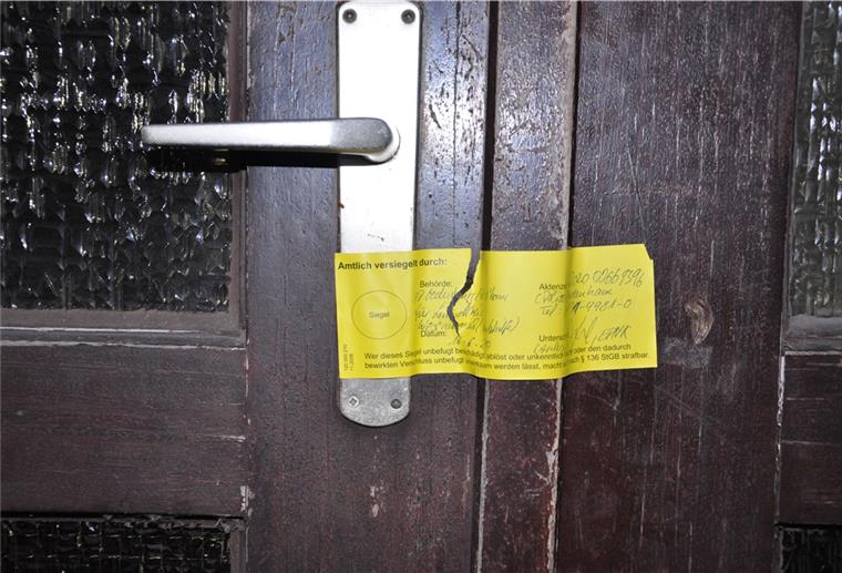 Teilnehmer an Trauerfeier war positiv auf Corona getestet Der Landkreis Wesermarsch hat den Zugang zum Schützenhaus in Blexen versiegelt.