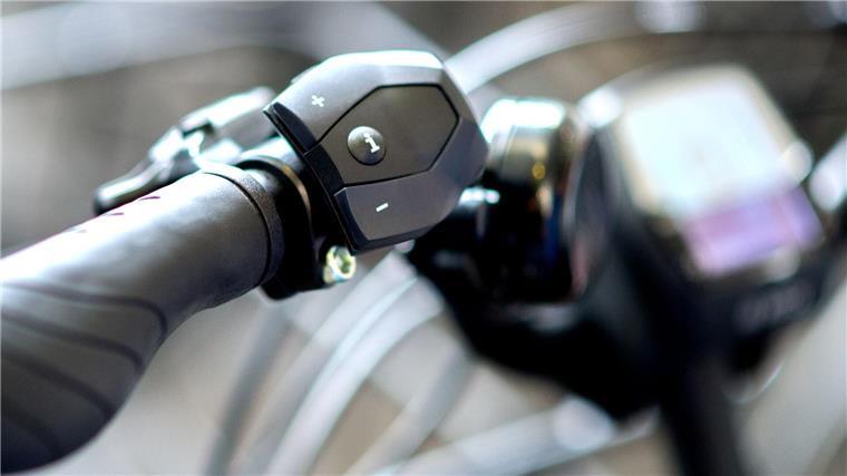 Der Lenker eines E-Bikes.