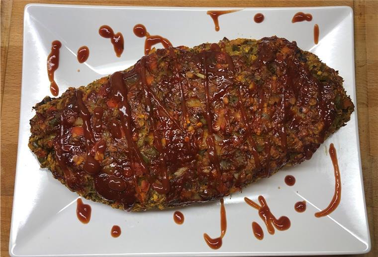 Lentil Loaf - Linsenbrot Linsenbrot