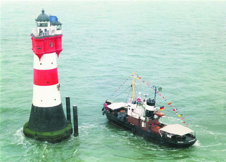Leuchtturm "Roter Sand" soll saniert werden Der Leuchtturm "Roter Sand" in der Wesermündung soll saniert werden.