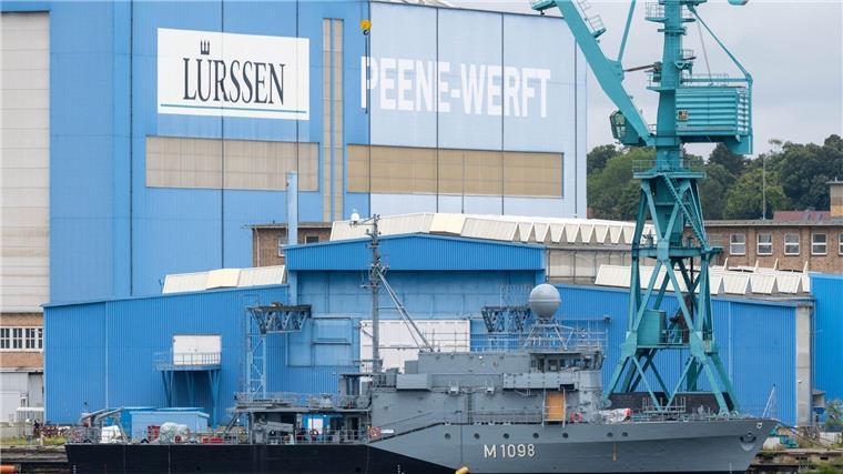 Maritimer Koordinator im Norden - Besuch nährt Hoffnungen Der Maritime Koordinator der Bundesregierung, Christoph Ploß, hat die Peene-Werft in Wolgast besucht. (Archivbild)