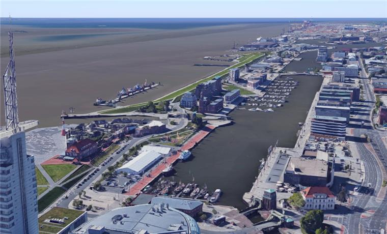 Der Neue Hafen in Bremerhaven wird am Wochenende beim Leuchtturmfest wieder zur Partyzone.