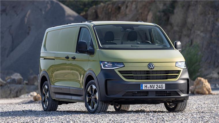 VW präsentiert neuen Bulli - Partnerschaft mit Ford Der neue VW Transporter wird auf der Messe IAA Transportation erstmals gezeigt. (Handout-Foto)