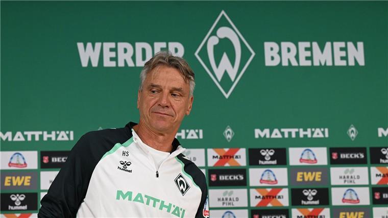 Der neue Werder-Trainer Horst Steffen.