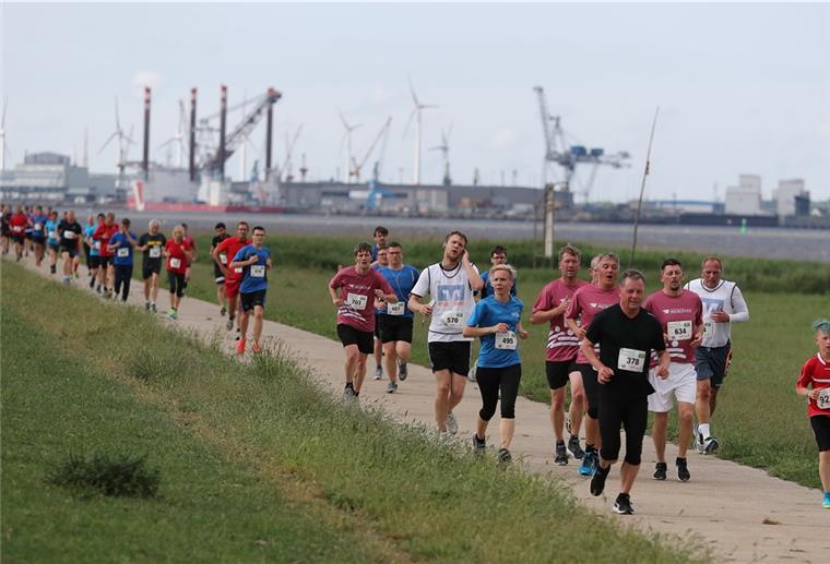 Nordsee-Firmenlauf unter Corona-Bedingungen Der Nordsee-Firmenlauf findet in diesem Jahr unter Corona-Bedingungen statt.