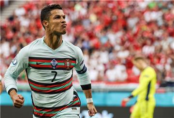 Der portugiesische Stürmer Christiano Ronaldo könnte den Deutschen am Samstag eins auswischen.