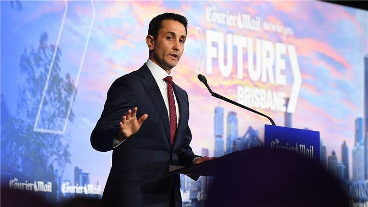 Brisbane baut doch neues Stadion für Olympia 2032 - Proteste Der Premier von Queensland, David Crisafulli, erläuterte die umstrittenen Pläne.