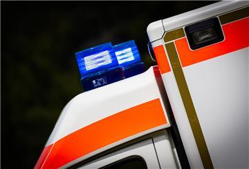 Der Radfahrer wurde ins Krankenhaus gebracht.