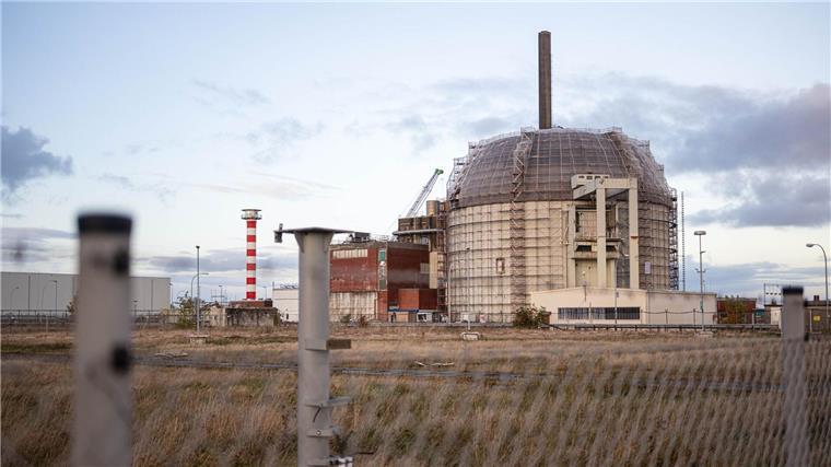 Kunstprojekt zum Abschied vom Kernkraftwerk Stade Der Rückbau soll im kommenden Jahr fortgesetzt werden.