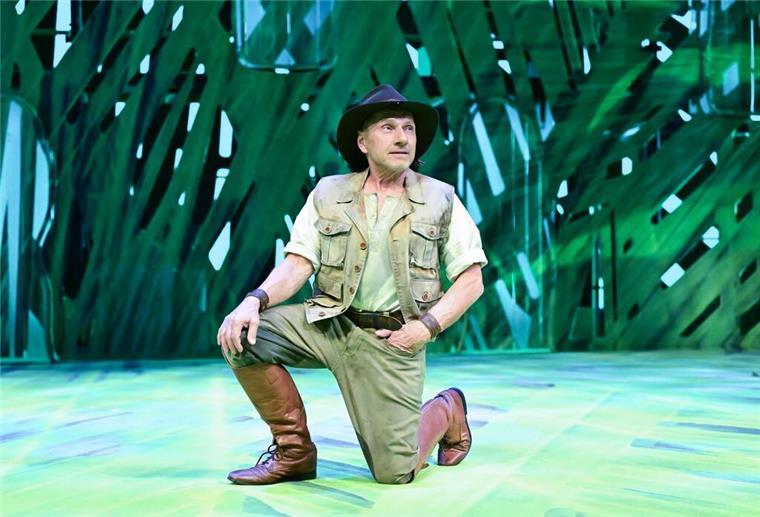 „Tatort“ trifft „Tarzan“: Richy Müller auf der Musicalbühne Der Schauspieler und „Tatort“-Kommissar Richy Müller probt für eine Gastrolle im Musical „Tarzan“ im Palladium-Theater.