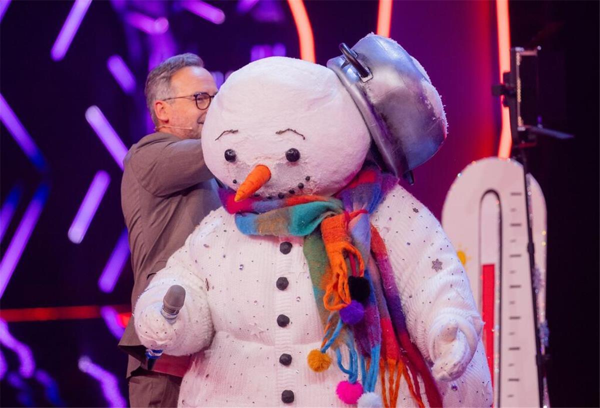 „Masked Singer“: Wer steckte im Schneemann? Der Schneemann. (Archivbild)