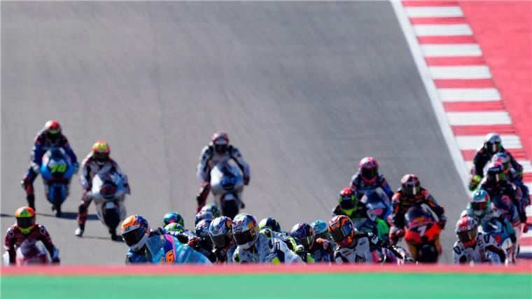 Schweizer Motorrad-Pilot lebensbedrohlich verletzt Der Schweizer Motorrad-Pilot Noah Dettwiler kämpft nach einem schweren Unfall um sein Leben. (Archivbild)