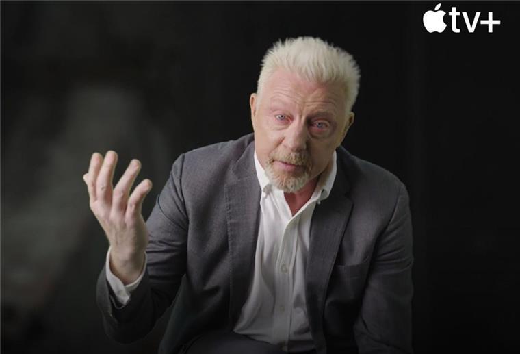 Apple kündigt Boris-Becker-Doku an Boris Becker spricht in die Kamera und gestikuliert.