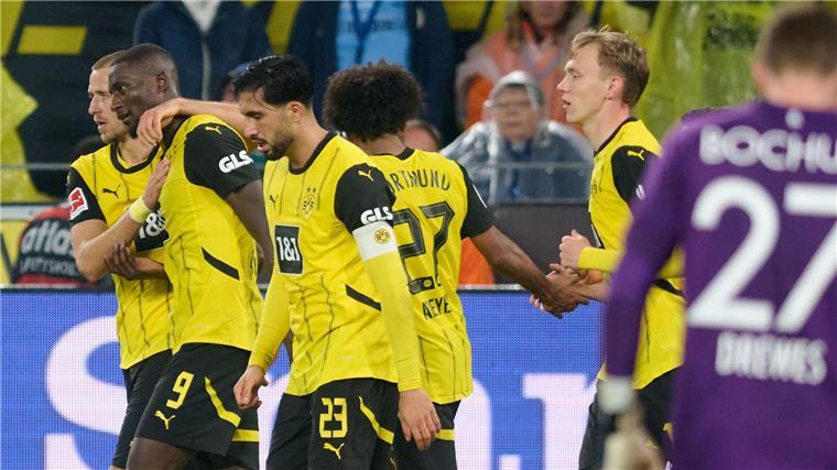 „Charakter gezeigt“: BVB dreht Spiel gegen Bochum Der Sieg gegen Bochum war für Dortmund ein hartes Stück Arbeit.