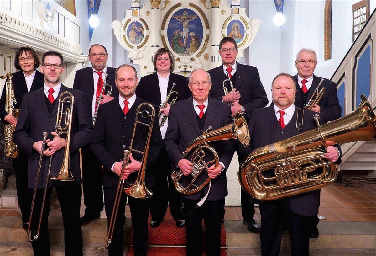 Posaunenchor Sievern im Jahr 2017