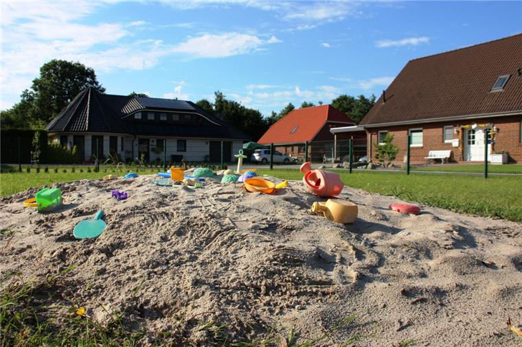Spielplatz in Reitland braucht viele Online-Stimmen Der Spielplatz im Grünen Winkel in Reitland bietet ein trauriges Bild. Nur noch ein Sandhaufen ist übriggeblieben.
