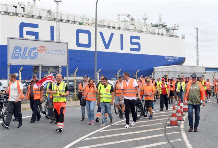 Arbeitsgericht: Streiks im Hafen dürfen fortgesetzt werden Der Streik im Hafen ist rechtmäßig.