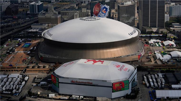 Super-Bowl-Anleitung zum Mitreden: Was alles wichtig ist Der Superdome in Las Vegas ist schon zum achten Mal Austragungsort für einen Super Bowl