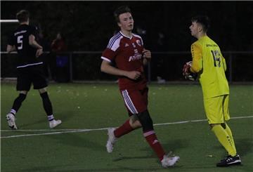 Der Torwart der JSG 1. FC Nordenham/TSV Abbehausen, Colin Calzoni, hatte wenig zu tun.