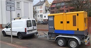 Der transportierte Stromerzeuger war mit 1700 Kilogramm zu schwer für den Kleintransporter in Bremerhaven.