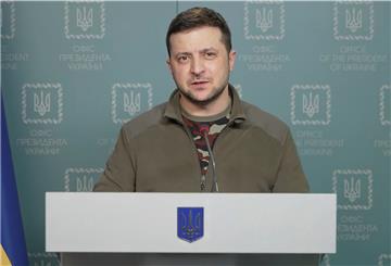 Der ukrainische Präsident Wolodymyr Selenskyj will in Kiew bleiben.