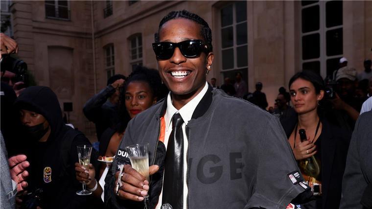 Der US-Rapper Asap Rocky spielt in einem Wettbewerbsfilm mit. (Archivbild) 