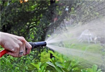 Der Wasserverband bittet darum, im Garten kein Trinkwasser zu verschwenden.