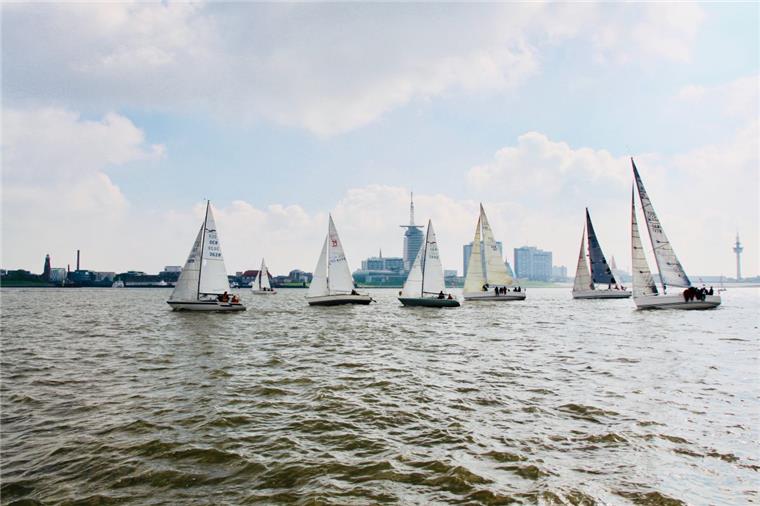 Die Rotesand-Regatta feiert ihren 50. Geburtstag Der Weser Yacht Club hofft auf mindestens 50 Segler bei der 50. Rotesand-Regatta. Foto Röpke