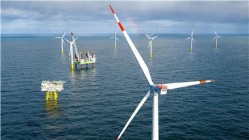 Der Windpark Riffgat liegt rund 15 Kilometer nördlich von Borkum. (Archivbild) 