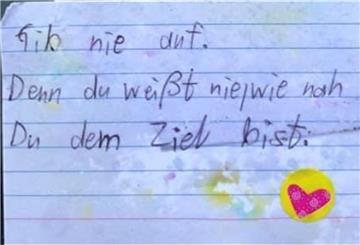 Derartige Botschaften werden derzeit in Beers verbreitet.