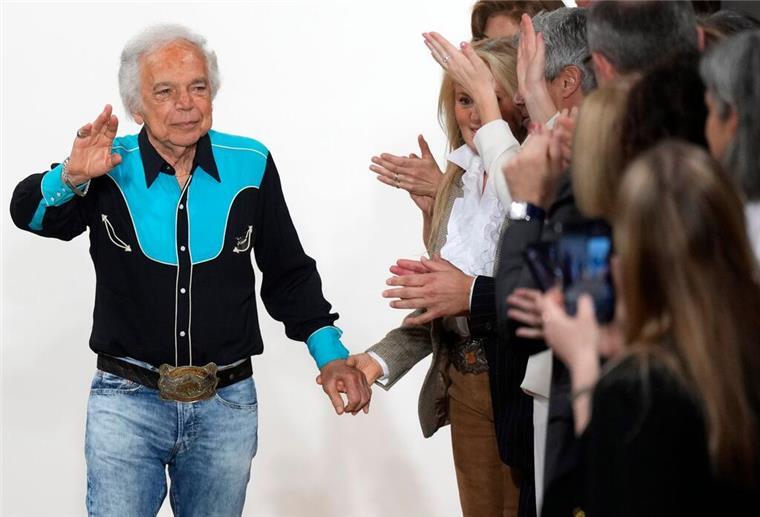Designer Ralph Lauren wird 85 Jahre alt. (Archivbild)