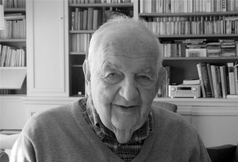 Von wem sich Deutschland und die Welt 2024 verabschiedeten Deutsch-französischer Publizist Alfred Grosser mit 99 Jahren gestorben. (Archivbild)