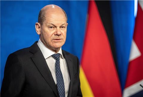 Bundeskanzler Olaf Scholz (SPD)
