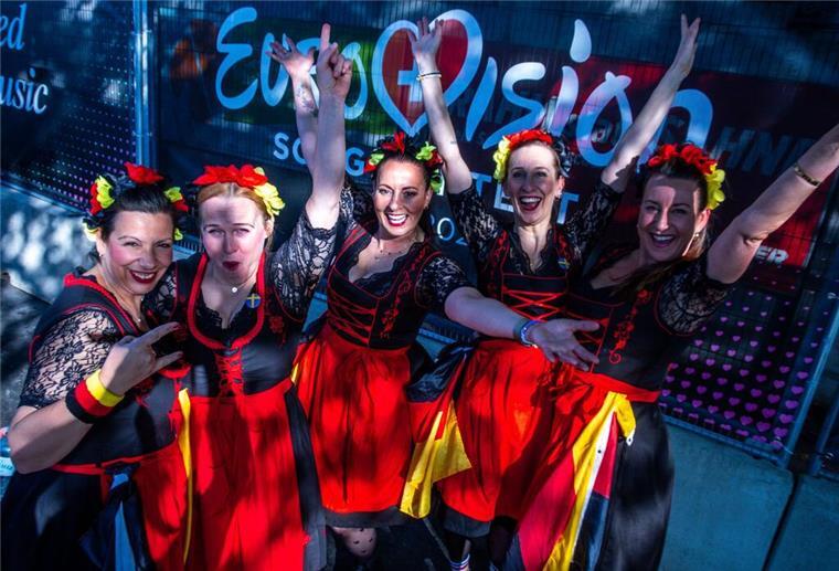 Gespanntes Warten auf Start des ESC-Finales Deutschland liegt bei den Wettbüros auf einem Mittelfeldplatz.