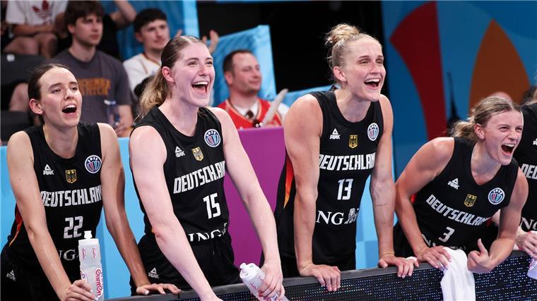 „Total Bock“: Basketballerinnen heiß auf EM-Viertelfinale Deutschlands Basketballerinnen gehen optimistisch ins EM-Viertelfinale gegen Belgien.