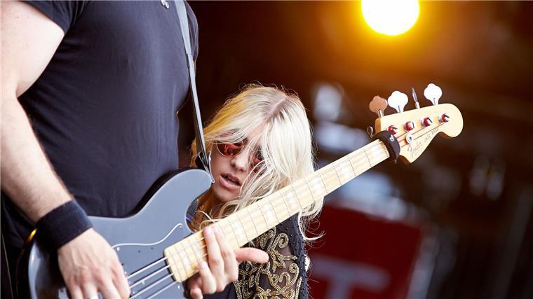 The Pretty Reckless als Vorband bei AC/DC-Konzerten Die 30 Jahre alte Frontfrau Taylor Momsen gründete die Band The Pretty Reckless 2009 (Archivbild).