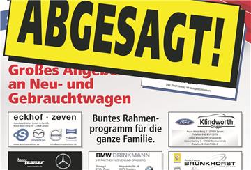Die 48. Zevener Autoschau ist abgesagt. Eine Verschiebung der Veranstaltung ist ausgeschlossen. „Die nächste 48. Autoschau findet 2021 statt“, kündigt Jörg Klindworth an.