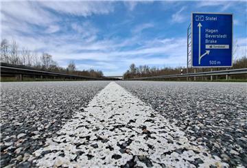 Die Abfahrt an der Autobahnanschlusstelle kann bald wieder befahren werden. 
