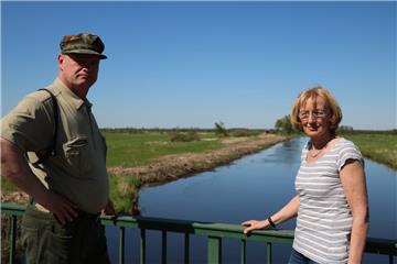 Die Abholzung einer mehrere Jahrzehnte alten Weidenhecke am Seekanal empört NABU-Vorsitzende Heike Wierhake-Kattner und Axel Cordsmeier, ehrenamtlicher Seeadlerschutzbeauftragter des Landkreises Cuxhaven.