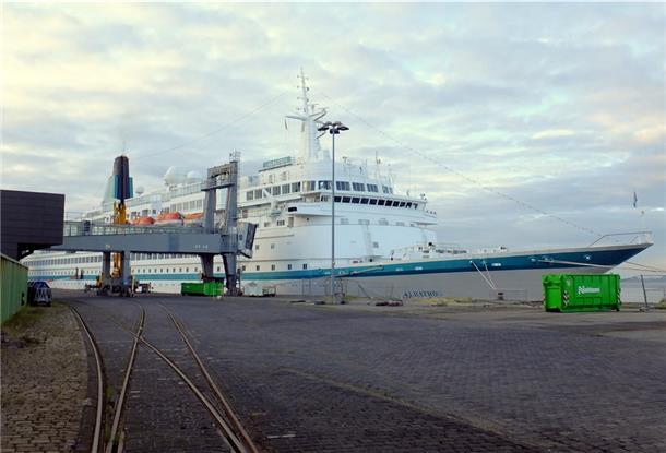Die „Albatros“ in Bremerhaven.