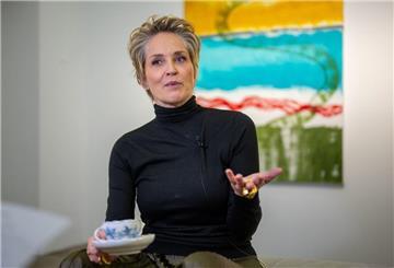 Die amerikanische Schauspielerin Sharon Stone liebt die Gen Z.