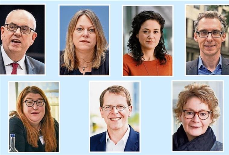 Diese Politiker aus der Region verhandeln das Regierungsprogramm Die Ampelblume, die im Innenhof der Stadtwerke München steht, leuchtet in allen Phasen Rot, Gelb und Grün.