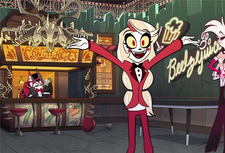 Sechs Streamingtipps im Januar: Von Horror bis Glamour alles dabei Die Animations-Serie „Hazbin Hotel“ läuft auf Prime Video und verknüpft erwachsene Inhalte mit schrägem Humor.