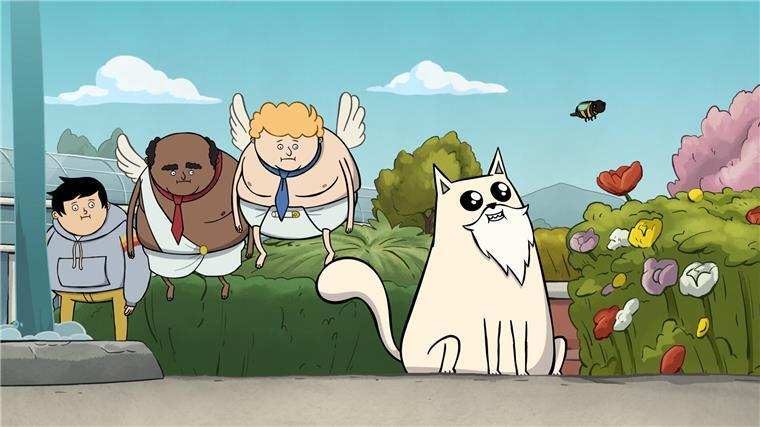 Katzen, Kaiser, Killerinnen: Welche Serien-Highlights im Juli starten Die Animationsserie „Exploding Kittens“ basiert auf einem populären Kartenspiel und handelt davon, dass Gott von den Engeln aus dem Himmel geworfen und auf die Erde geschickt wird – gefangen im Körper einer Katze.Netflix