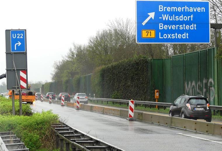 Autofahrer aufgepasst! Die B71 wird für den Abriss der Autobahnbrücke gesperrt Die B71 wird Anfang Juli wegen Abrissarbeiten auf der A27 gesperrt.