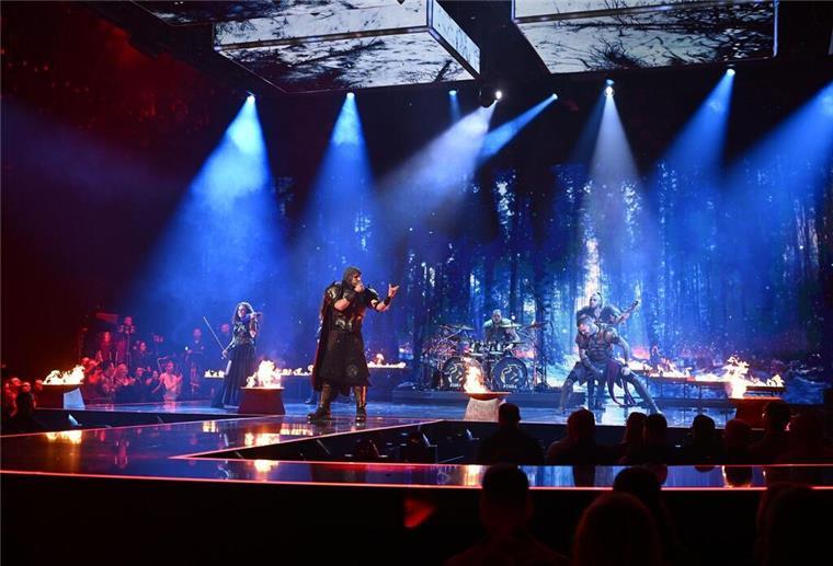 Die Band Feuerschwanz war die wohl größte Überraschung beim ESC-Vorentscheid.