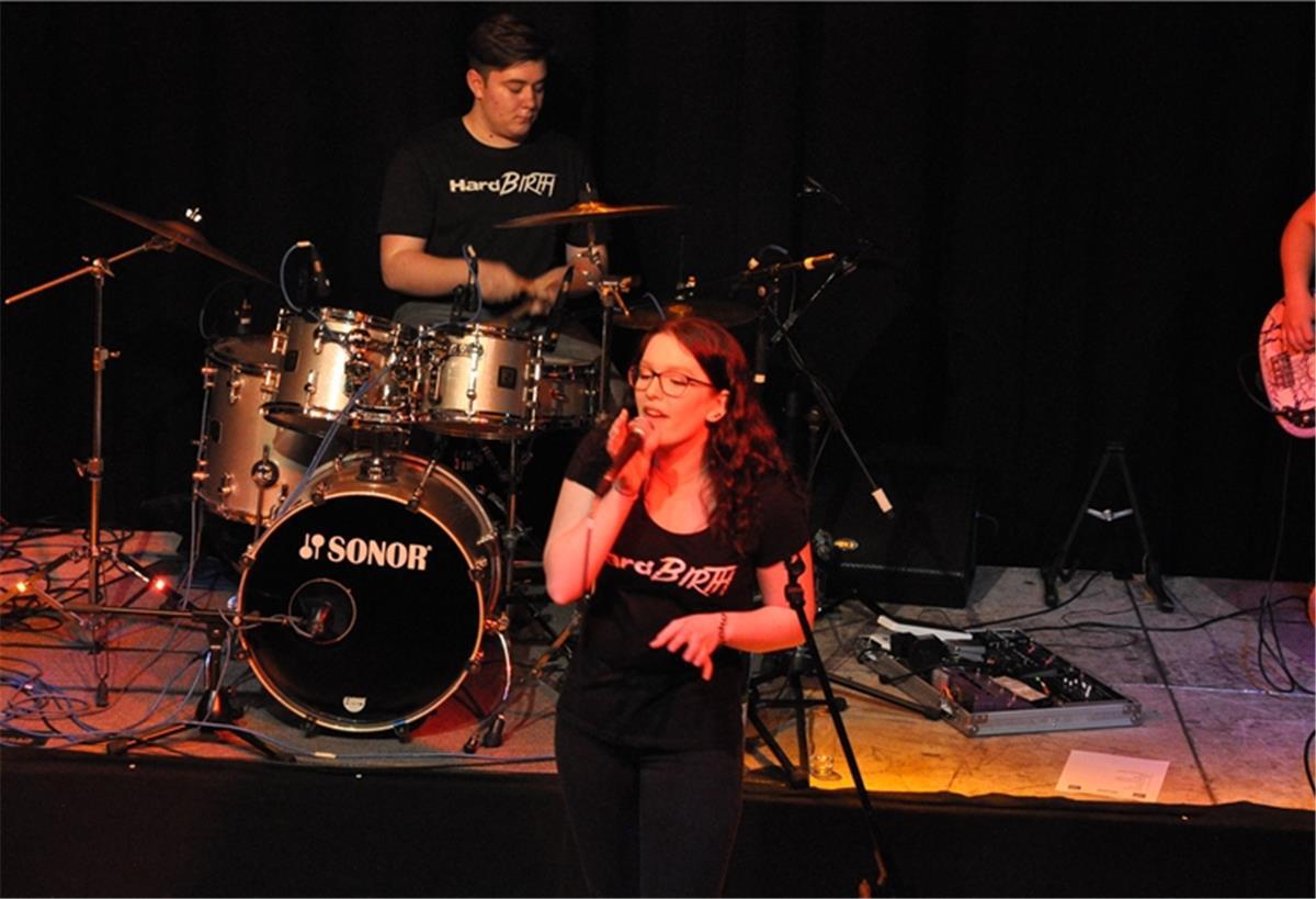 Die Band Hard Birth - hier Sängerin Davina Carstens - wird bei "Rock over Seefeld" mit von der Partie sein. Archivfoto Heilscher